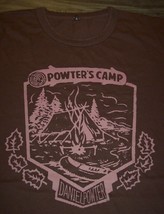 Vintage Style DANIEL POWTER Powter&#39;s Camp T-Shirt Mens LARGE NEW - $19.80
