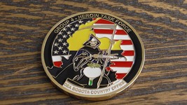 DEA &amp; Colombia National Police Anti Narcotics Heroin Task Force Challenge Coin - £36.27 GBP