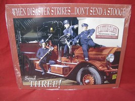 STOOGES Fire Dept When Disaster Strikes Don&#39;t Send a Stooge Send THREE! ... - $24.74