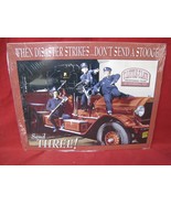 STOOGES Fire Dept When Disaster Strikes Don&#39;t Send a Stooge Send THREE! ... - £19.41 GBP