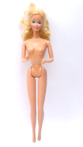 1966 Twist &amp; Turn Barbie &quot;switch on back moves arms&quot; Taiwan Blonde Hair Blue Eye - $7.07