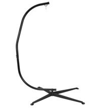 Heavy Duty Steel Hammock C Stand Solid Frame Stand For Porch Swing Hammo... - $136.88
