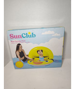 Sun Club 51015 Bee Canopy Pool  Float for kids 49&quot; X 37&quot; X 26&quot; New in Box - $16.82