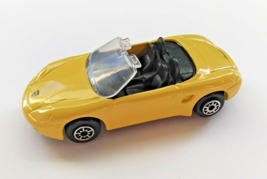 Porsche Boxster Yellow Convertible Die Cast Metal Car, Maisto, Mint Loose Cond. - £5.42 GBP