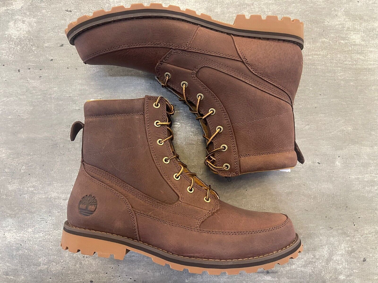 TIMBERLAND MEN'S ATTLEBORO MID LACE BOOT MEDIUM BROWN NUBUCK A69YW ALL SIZES