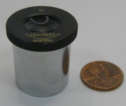 One Reichert Microscope Eyepiece Austria 1ct. 6X   BUZ - $49.99