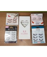 Lot of False Eyelashes Kiss SULTRY &amp; GRACEFUL Revelon Defining Eylure Mu... - $26.41