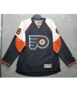 NHL Philadelphia Flyers Ice Hockey Reebok Jersey Mens Large Multi Briere... - $39.51