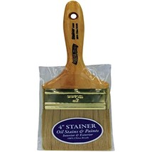 Arroworthy Stainer 4&quot; W Chiseled Stain Brush - Case Of: 1 - £17.90 GBP