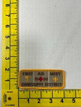 First Aid Meet 1990 Sinnissippi District Wisconsin  BSA Patch - $13.69 CAD