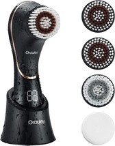 Facial Cleansing Brush, Electric Face Scrubber Rechargeable Exfoliator I... - $34.94