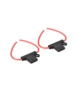 uxcell Fuse Holder in-line 8 Gauge AWG Waterproof Fuse Holder Black 2Pcs... - £24.96 GBP