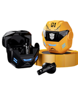 Transformers Wireless Bluetooth Earphones RGB Mic Built Gamer Headset Gi... - $500.90 MXN