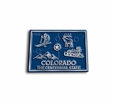 Colorado Small State Magnet by Classic Magnets, 2.1&quot; x 1.5&quot;, Collectible Souveni - £2.26 GBP