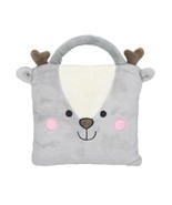 Deer Travel Baby Blanket Izzy and Oliver Gray 24&quot; x 24&quot; Ultra Soft Polye... - €16,81 EUR
