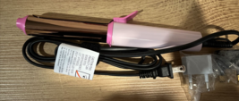 Mini 8&quot; Curling Iron Travel Curling Iron US Plug Comes w EU/UK Plug Adapter NEW - £22.18 GBP