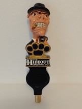 Rare The Hideout Mobster Brass Knuckles Revolver Cigar 11&quot; Draft Beer Ta... - £123.55 GBP