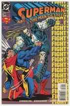 Superman The Man of Steel #30 NM 9.4 DC 1994 Modern Age Lobo - $34.65