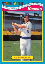 1988 Topps Toys R Us Rookies #31 B.J. Surhoff Milwaukee Brewers ⚾ - £0.69 GBP