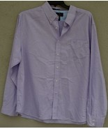 Targan Blu - Russell Simmons XXL Button Front Men&#39;s Shirt - Violet - BRA... - $40.60 CAD