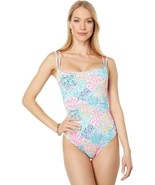 Lilly Pulitzer One Piece Napili Swimsuit Size 14 Splashdance Pattern NWT - $160.43 CAD