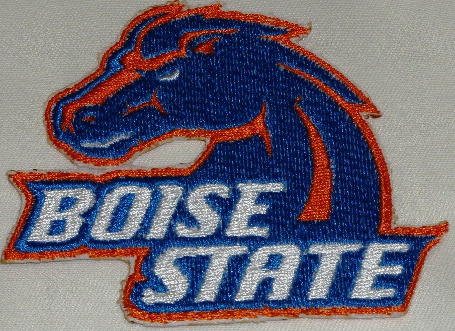 Boise State Broncos Logo Iron On Patch