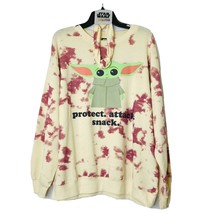 Star Wars Womens size XL Crew Neck Long Sleeve Tie-Dye Sweatshirt Headba... - £28.21 GBP