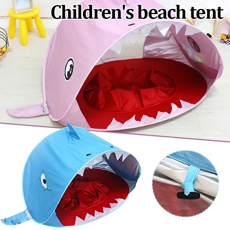 Waterproof Swimming Pool Tents for Summer Outdoor Baby Beach Tent Pool Portable - £32.64 GBP