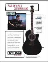 Al Di Meola Signature Model Ovation guitar advertisement 1998 ad print - £3.38 GBP