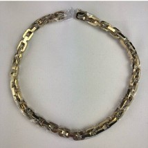 Eddie Borgo Handmade Supra Chain Link Collar Necklace  New In Packaging w Bag - £97.96 GBP