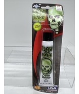 (2) Glow In Dark Makeup Color Green Glow Water Washable Halloween Costum... - $8.62 CAD