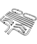 3&#39;&#39; Custom Exhaust Kit Universal Mild Steel 16 Gauge Tubing Mandrel Bend... - £267.54 GBP