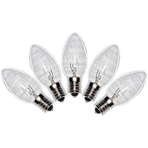 Holiday Bright Lights 9760950 C9 Christmas Light Bulbs44; Clear44; 1 in.... - $21.68