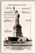 NY Statue of Liberty RPPC To Outman Family Marseilles Illinois Postcard AA3 - £6.31 GBP