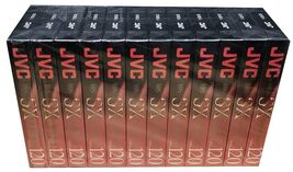 JVC High Performance 120 SX 6 hours [EP mode] Recordable VHS Tape (12 Pack) - $85.14