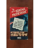 THE LIST OF ADRIAN MESSENGER (VHS) GEORGE C. SCOTT ,DANA WYNTER - £7.56 GBP