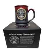 Death Wish Coffee Krampus Mug Deneen Pottery #2073/3666 - £92.75 GBP