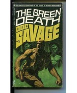 DOC SAVAGE-THE GREEN DEATH-#65-ROBESON-VG-JAMES BAMA COVER-1ST EDITION VG - £11.67 GBP