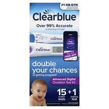 Clearblue Advanced Digital Ovulation Test Kit + 1 Pregnancy Test - $16.97