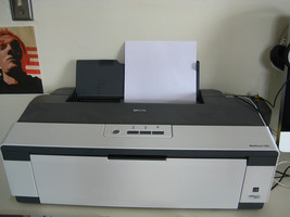 Epson WorkForce 1100 Large-Format Inkjet Printer Complete! - $144.90