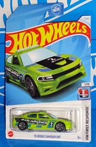 Hot Wheels 2024 HW First Response #7 &#39;15 Dodge Charger SRT Lime Green w/ 5SPs - £2.35 GBP