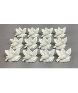 Set Of 12 Blue Jay Decorative Porcelain Figurines - €16,94 EUR
