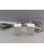 Works 2 x TP-LINK AV600 GIGABIT POWERLINE ADAPTER TL-PA6010 + Cables (C3) - £21.95 GBP