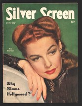 Silver Screen 1/1948-Ann Sheridan cover-Jame Withers-Dan Duryea-Cornel Wilde-... - £66.01 GBP