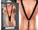 Male Power Nylon Lycra Sling with Rings Blk S/M - $29.95