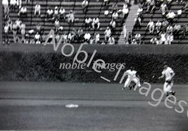 Aug 17 1965 Glenn Beckert Cubs vs Reds Wrigley Field B&amp;W Photo Negative 35mm - £2.37 GBP