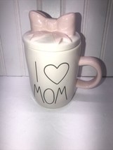 Rae Dunn Ceramic 18oz I love Mom Coffee Mug CC02B06004 - £11.62 GBP