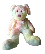 TY Beanie Baby, Tie Dye Groovy Bear, 13&quot;, Plush Animal, Rare Pink Colori... - $33.92 CAD