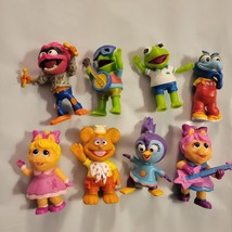 Disney Muppet Babies Action Figure Lot of 8 Miss Piggy Kermit Gonza 2 in Tall - $18.98
