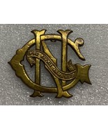 1835-1880, MILITIA MONOGRAM CARTRIDGE BOX PLATE, 7th REGIMENT, NEW YORK, NG - $1,045.37 MXN